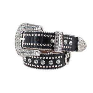 CTM Girl's Studded Heart Western Style Belt